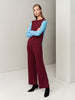 The Structured Trousers - Autumn Burgundy - Movers & Cashmere