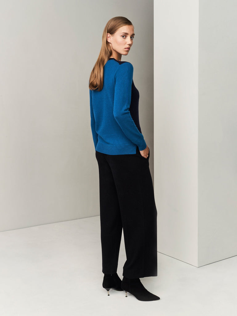 The Structured Trousers - Black - Movers & Cashmere