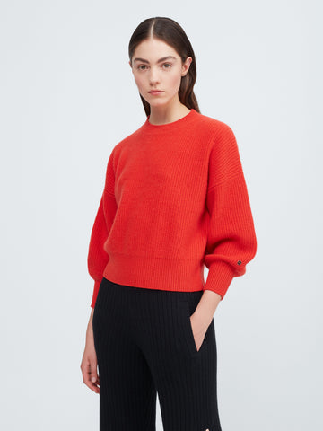 Close to you Cashmere Sweater - Poppy Red - Movers & Cashmere