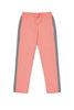 CMMC Striped Cashmere Track Pants - Sakura x Jet Grey - Movers & Cashmere
