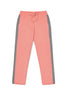CMMC Striped Cashmere Track Pants - Sakura x Jet Grey - Movers & Cashmere