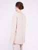 Get Set Oversized Ribbed Cashmere Sweater - Dusty Pink - Movers & Cashmere