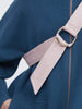 Center-in Rose Gold Leather Belt - Rose - Movers & Cashmere