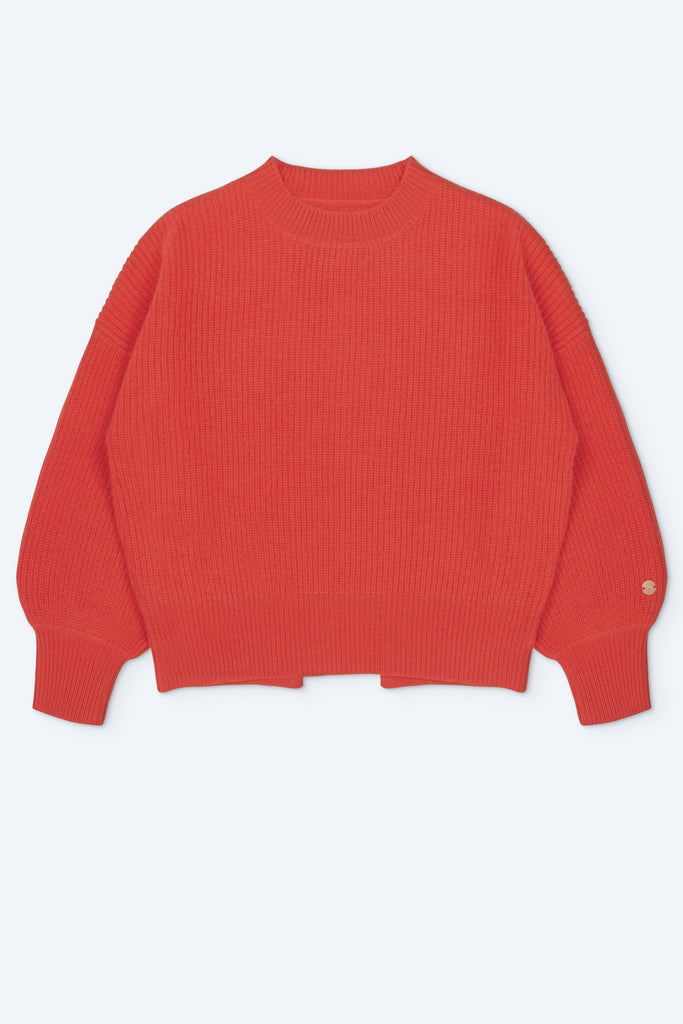 Close to you Cashmere Sweater - Poppy Red - Movers & Cashmere