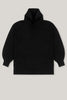 In the Form Turtleneck Sweater - Black - Movers & Cashmere