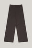 The Structured Trousers - Dark Olive Brown - Movers & Cashmere