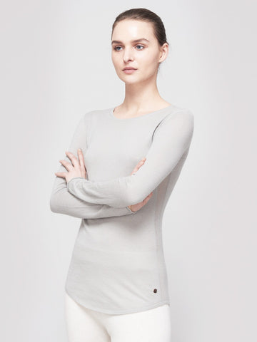 Mover-Breather Cashmere Sweater - String Grey - Movers & Cashmere