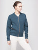 Globe-Trotter Two-Tone Cashmere Bomber - Dusky Green Blue X Rose Blitz - Movers & Cashmere