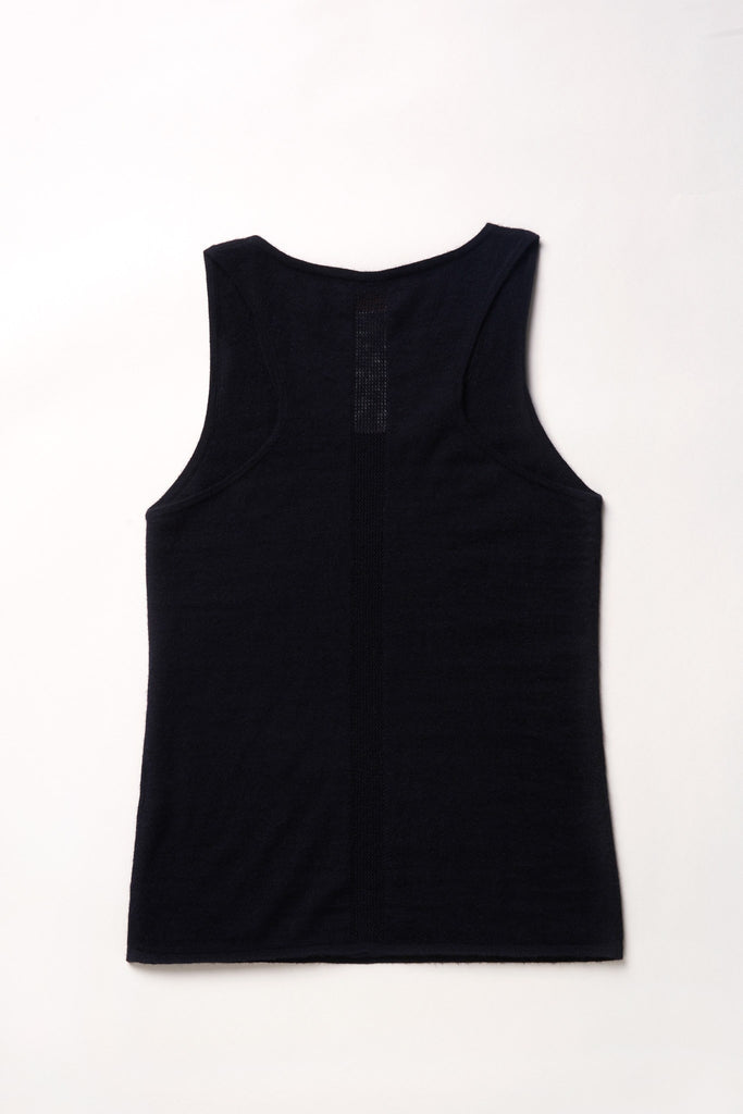 Mover-Breather Cashmere Tank - Black - Movers & Cashmere