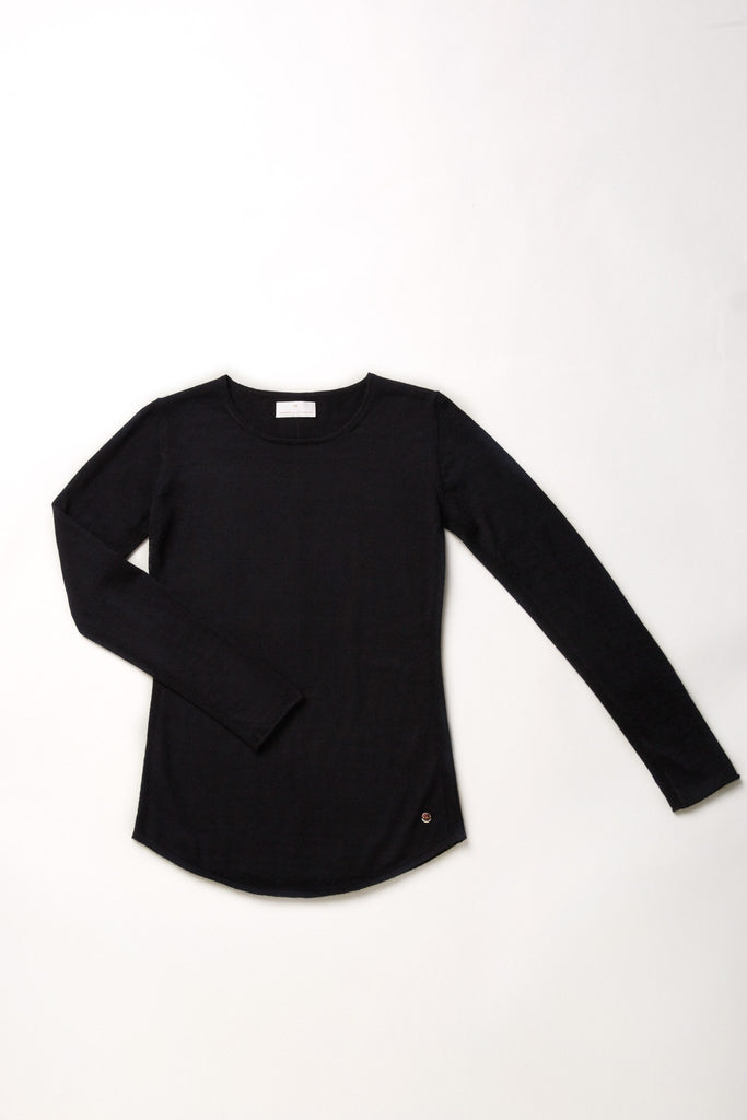 Mover-Breather Cashmere Sweater - Black - Movers & Cashmere