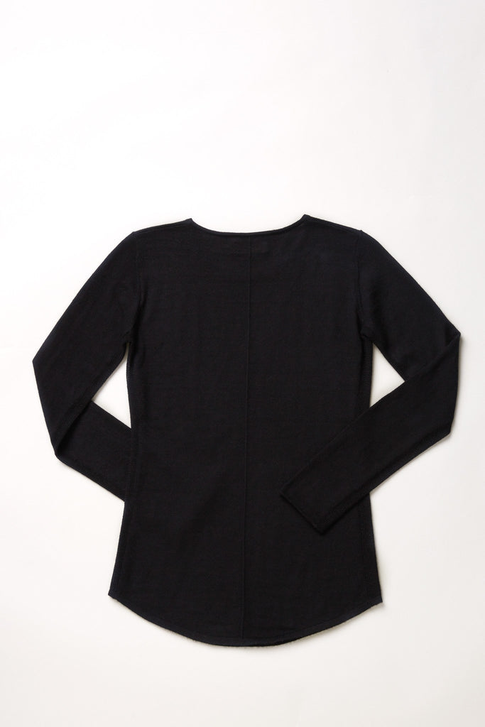 Mover-Breather Cashmere Sweater - Black - Movers & Cashmere
