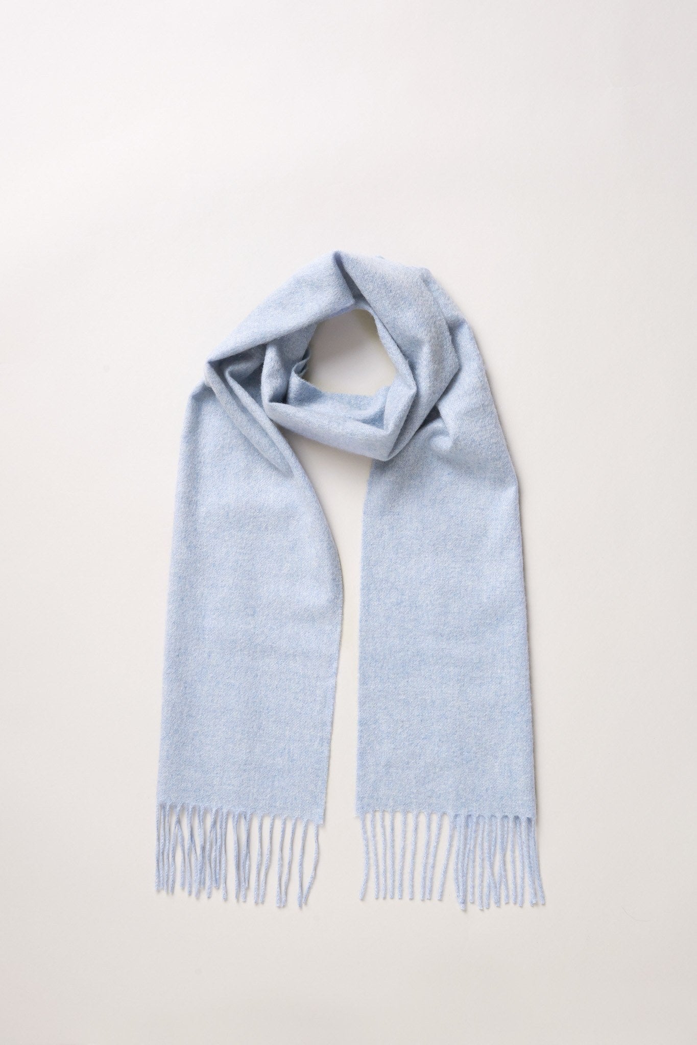 Blue and white discount cashmere scarf